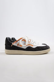 Krahe Artemis Men's Genuine Leather White-Grey Sneakers