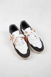 Krahe Artemis Men's Genuine Leather White-Grey Sneakers
