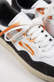 Krahe Artemis Men's Genuine Leather White-Grey Sneakers