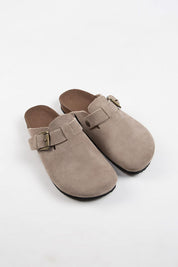 Krahe Sergio Men's Genuine Leather Mink Clogs