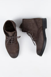 Krahe Zeno Men's Genuine Leather Laced Mocha Boots