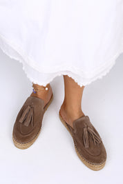 Manijero Edita Women's Genuine Leather Mink Clogs