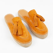 Manijero Edita Women's Genuine Leather Beige Clogs